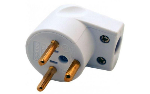 MicroConnect GRUEDBSPS-A EDB Plug Angled. White GRUEDBSPS-A