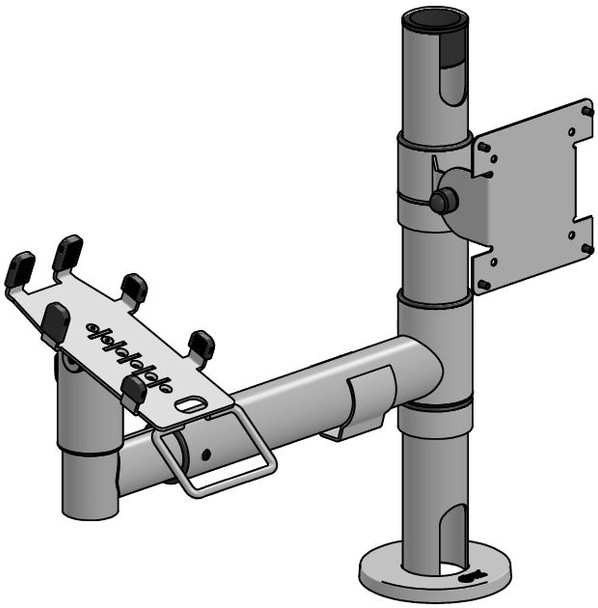 Ergonomic Solutions RHC003-32 400mm pole W/ Swingarm. RHC003-32