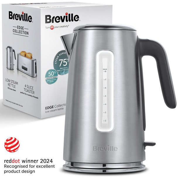 Breville VKT236 Edge Low Steam 1.7L Kettle VKT236