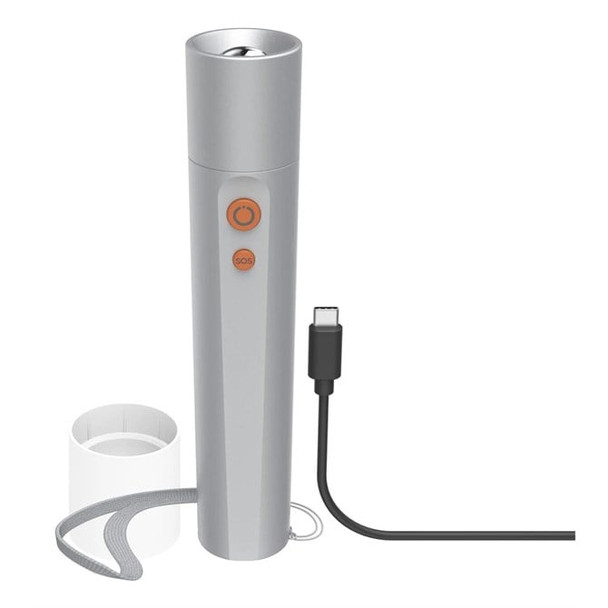 Hama FL350-C Silver Hand flashlight LED 00228603