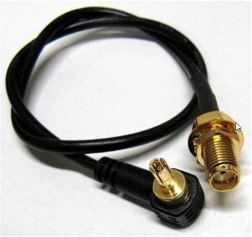 ALLNET ANT-PIG-SMAF-CRC9 Coaxial Cable 0.15 M Sma Black ANT-PIG-SMAF-CRC9