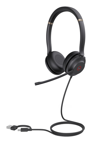 Yealink 1308141 Uh37 Dual Uc Usb-C/A Headset 1308141
