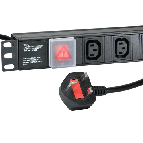 Cablenet 8 Way C13 Horizontal 1u PDU with  3m Feed IEC8H