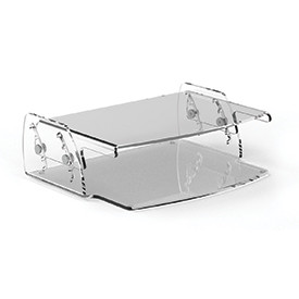 Fellowes 9731101 Clarity Adjustable Monitor Riser 9731101