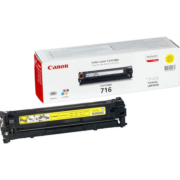 Canon 716 Y Original Yellow 1 pcs 1977B002