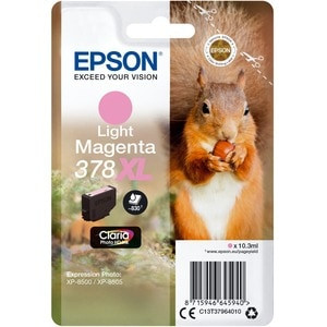 Epson Squirrel Singlepack Light Magenta 378Xl Claria Photo Hd Ink. Colour Ink Ty C13T37964010