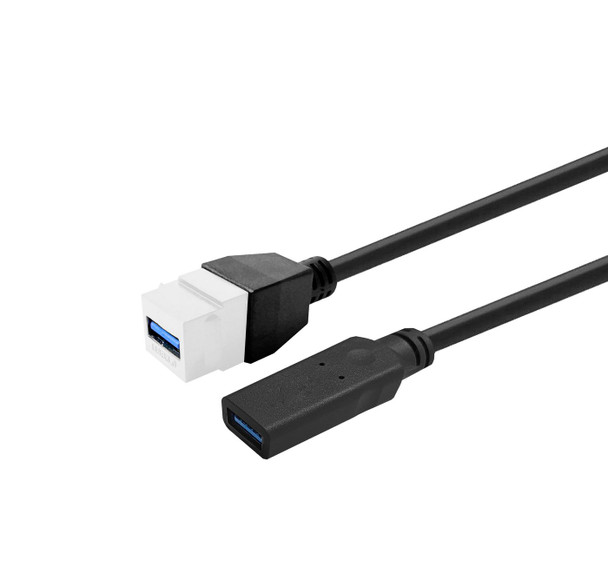 Vivolink PROKEYUSB3AFF02W Keystone White USB3.0 PROKEYUSB3AFF0.2W