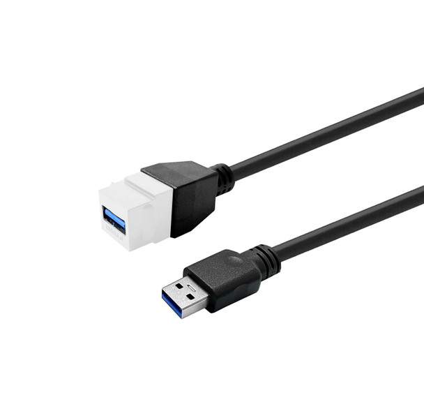 Vivolink PROKEYUSB3AFM2W Keystone White USB3.0 PROKEYUSB3AFM2W