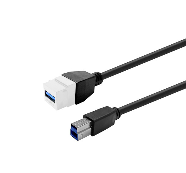 Vivolink PROKEYUSB3AFBM5W Keystone White USB3.0 PROKEYUSB3AFBM5W