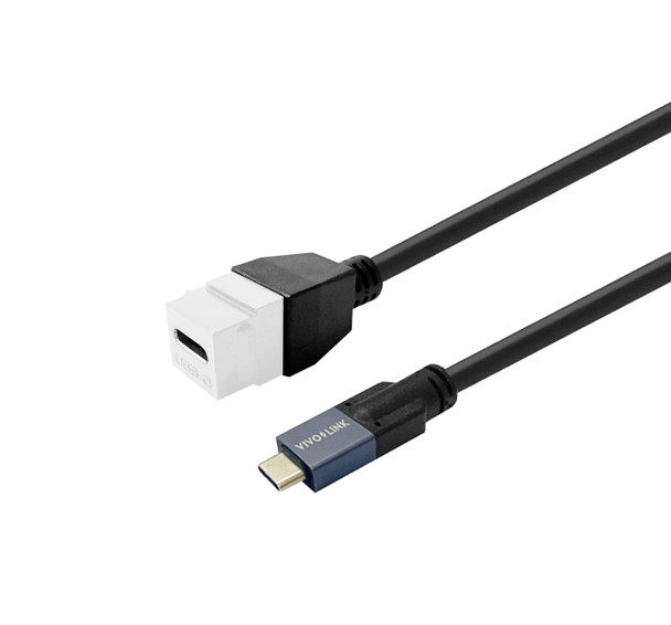 Vivolink PROKEYUSBCFM1W Keystone White USB-C female PROKEYUSBCFM1W