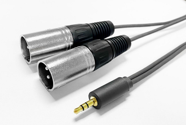 Vivolink PROMJXLRS02 3.5MM CABLE to 2 x XLR male 2m PROMJXLRS02