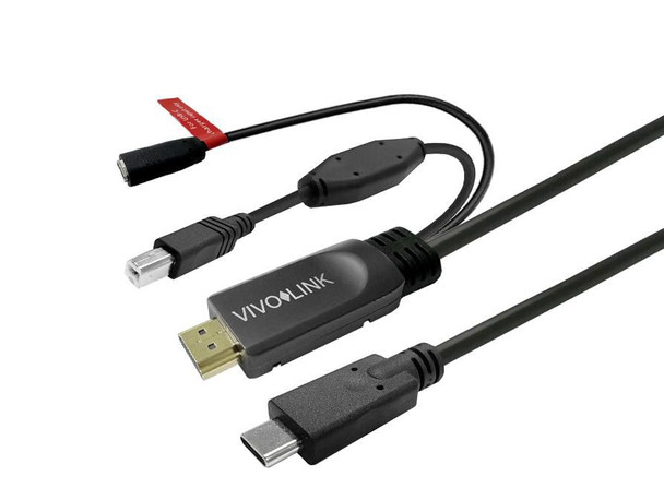 Vivolink PROUSBCHDMIUSBB7.5-CHARGE Touchscreen Cable with PROUSBCHDMIUSBB7.5-CHARGE