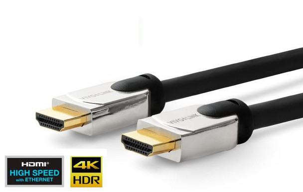 Vivolink PROHDMIHDM0.5 Pro HDMI 0.5 Meter metal head PROHDMIHDM0.5