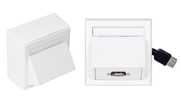VivoLink WI231275 Wall Connection Box USB 2.0 WI231275
