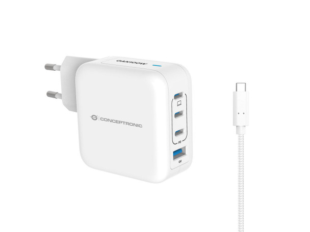 Conceptronic ALTHEA18W 4-Port 100W Gan Usb Pd ALTHEA18W