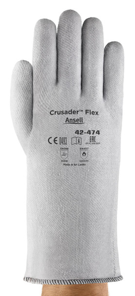 Ansell Crusader Flex 42-474 Glove Grey Size XL AN42-474XL