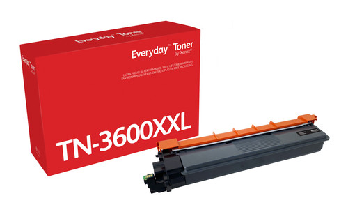 Xerox Everydayôäó Black Toner By Compatible With Brother Tn3600Xxl Extra High Ca 006R04868