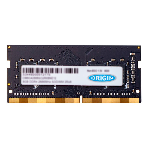 Origin Storage 8GB DDR4 2400MHz SODIMM 2Rx8 Non-ECC 1.2V OM8G42400SO2RX8NE12