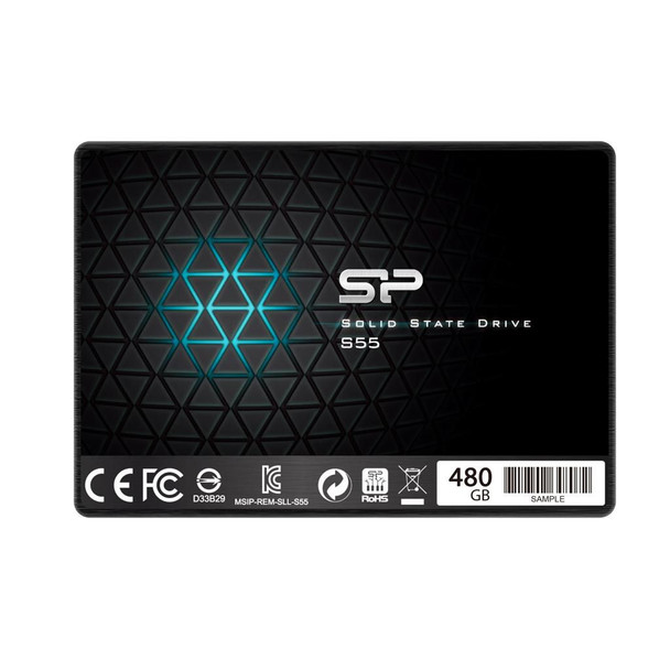 Silicon Power SP480GBSS3S55S25 Slim S55 2.5" 480 Gb Serial SP480GBSS3S55S25