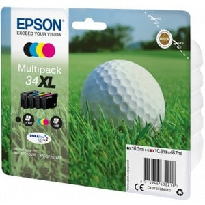 Epson Durabrite Ultra 34Xl Original Inkjet Ink Cartridge Cyan Magenta Yellow 4 / C13T34764010
