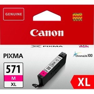 Canon Cli-571Xl High Yield Magenta Ink Cartridge. Colour Ink Type: Pigment-Based 0333C001