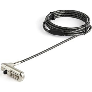 Startech 6.5Ft Laptop Cable Lock for Nano Slot Computer/Tablet/Device Anti-Theft LTLOCKNANO