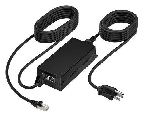 Hp Poly Hp Poly Poe++ 65W 2.5G Adapter With 3.66M Cat6A Cable And Power Cord. Pr B5NH6AA#ABU