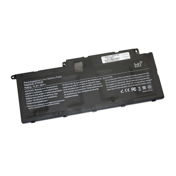 BTI T2T3J compatible 58Wh 4-cell battery for LATITUDE 7437 T2T3J-BTI