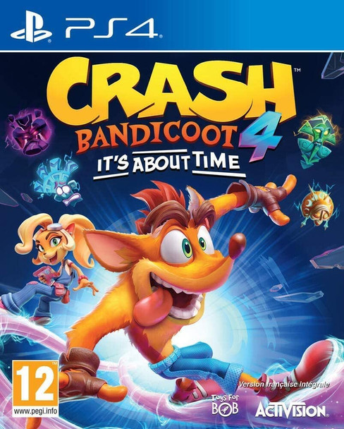 Crash Bandicoot 4 It's About Time Sony Playstation 4 PS4 Game