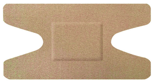 Hygioplast Fabric Knuckle Plasters 50 Flesh CM0517