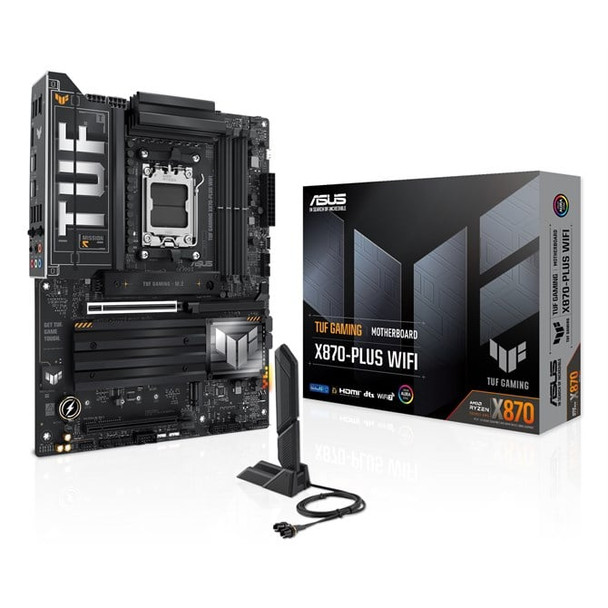 ASUS TUF GAMING X870-PLUS WIFI AMD X870 Socket AM5 ATX 90MB1IU0-M0EAY0