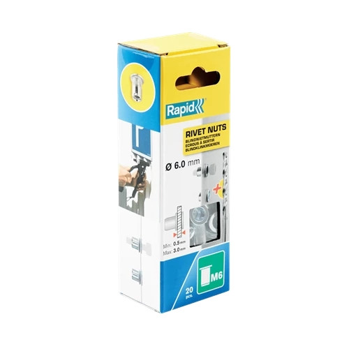 Rapid Rivet nuts M6 5000673 5000673