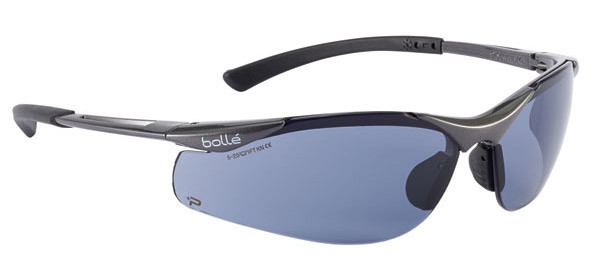 Bolle Safety Contour Platinum Glasses Smoke BOCONTPSF