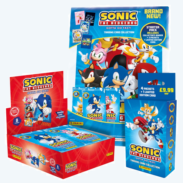 Panini Sonic Gotta Go Fast Trading Card Collection