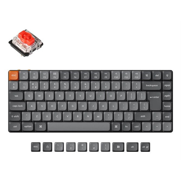 Keychron K3 Max keyboard Universal USB + RF Wireless + Bluetooth QWERTY  Engli K3M-H1-UK
