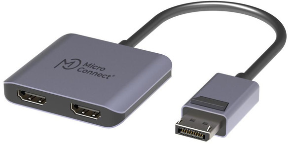MicroConnect MC-DP-2XHDMI DisplayPort to 2x HDMI female MC-DP-2XHDMI