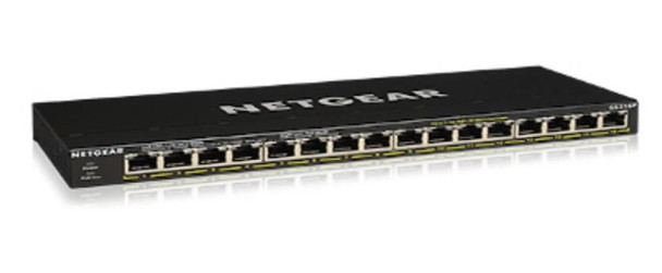 Netgear GS316P-100EUS 16-PORT GB POE+ UNMGD SWITCH GS316P-100EUS