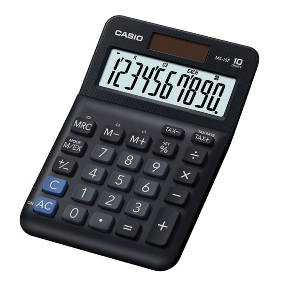Casio MS-10F 10 Digit Semi Desk Calculator MS10F