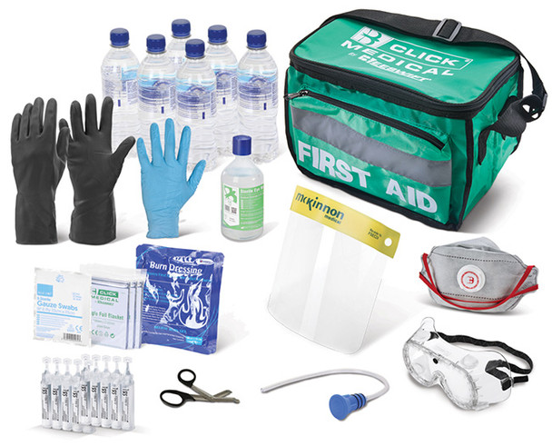 Click Medical Acid Attack Response Kit Green CM1770