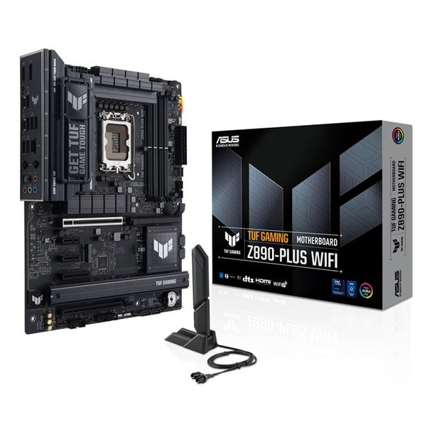 ASUS TUF GAMING Z890-PLUS WIFI Intel Z890 LGA 1851 Socket V1 ATX 90MB1IQ0-M0EAY0