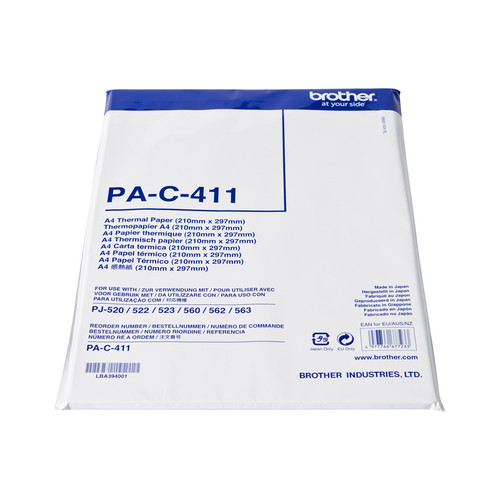 Brother PAC411. Paper format: A4 Country Of Origin: Japan. Width: 220 Mm Height: PAC411