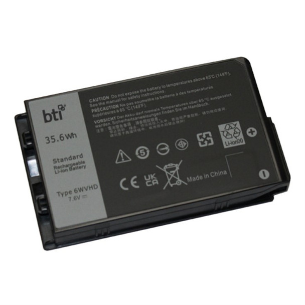 BTI 0JM6CX compatible 35.6Wh 2-cell battery for LATITUDE 12 RUGGED 7230 EXTREME 0JM6CX-BTI