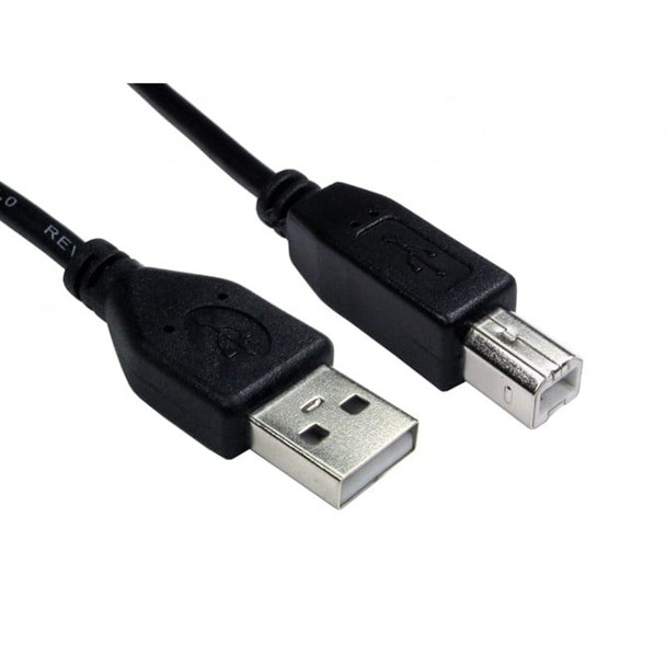 Cables Direct 99CDL2-101 USB cable 1 m 2.0 USB A USB B Black 99CDL2-101
