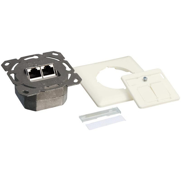 LogiLink NP0023 Cat.6 Anschlussdose2x NP0023
