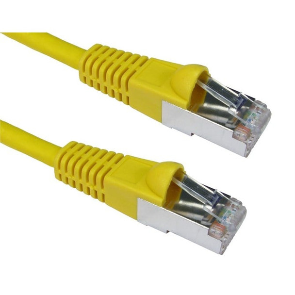 Cables Direct 3m CAT6a M - M networking cable S/FTP S-STP Yellow ART-103Y