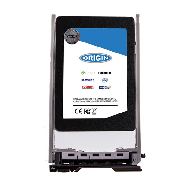 Origin Storage SSD 3.84TB 2.5in NVMe U.2 1DWPD in Hot Swap Caddy DELL-3.84TB/U.2-S16