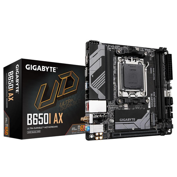 Gigabyte B650I AX Socket Am5/B650/Ddr5/S-Ata 6Gb/S/Mini Itx B650I AX