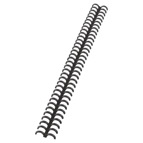 GBC 388019E 8mm Black Clickbind Rings 388019E