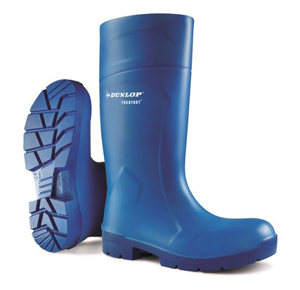 Dunlop Purofort Multigrip Safety Wellingtons Blue Size 14 CA6163114