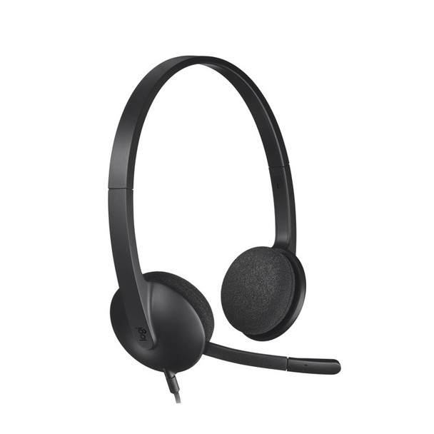 Logitech H340 USB Computer Headset 981-000475